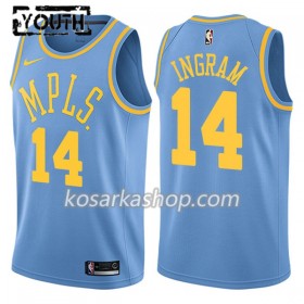 Dres Los Angeles Lakers Brandon Ingram 14 Nike Hardwood Classics Swingman - Dječji